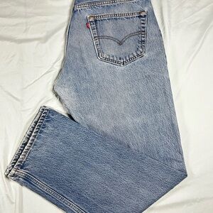 Levis 501 XX  Vintage Jean Mens 36X32  Blue/extra Strong -Made in USA/button Fly